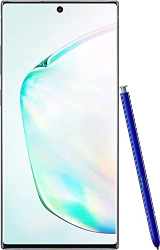 Samsung Galaxy Note 10+ Plusz 256 gb-os S Pen, Aura Ragyogás/Ezüst (Gyári Kártyafüggetlen GSM & CDMA,