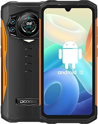 DOOGEE S98 Okostelefon, 6.3 FHD+ Vízcseppet Kijelző Masszív Telefon, 8GB+256 gb-os Android 12 mobiltelefon,