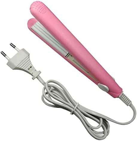 ZLXDP Rózsaszín Mini Elektromos Sín a Nedves, mind a Száraz hajvasalót Kreatív Háztartási Kukorica Klip