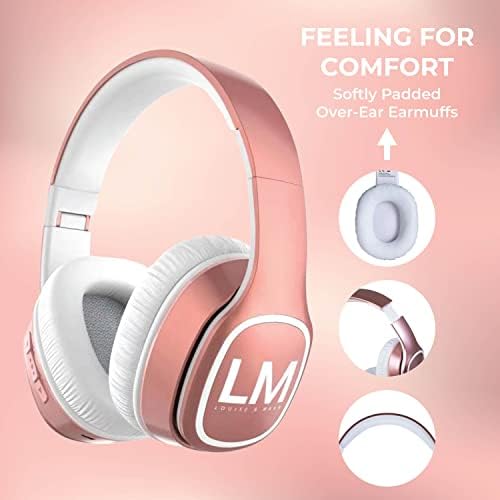 A Bluetooth Vezeték nélküli Fejhallgató fejhallgató, Louise&Mann Bluetooth-Fejhallgató, Összecsukható,