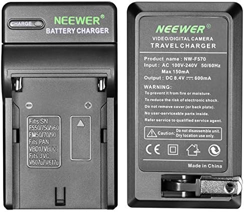 Neewer Szabályozható 176 LED Videó Fény, a Fényképezőgép LED-es Panel 2200mAh Li-ion Akkumulátor Töltő,
