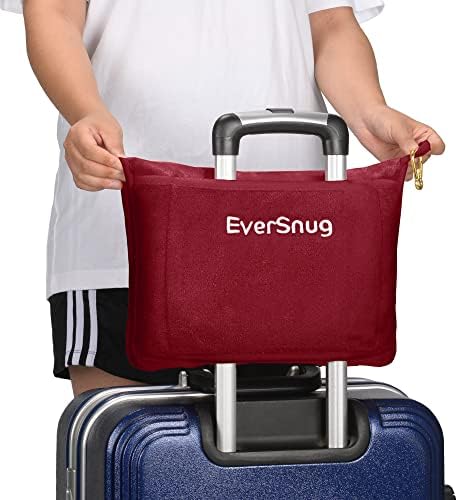 EverSnug Utazási Takaró, párnák Value Pack – Premium Soft & Könnyű | 2 az 1-ben Kompakt Takaró Repülő,