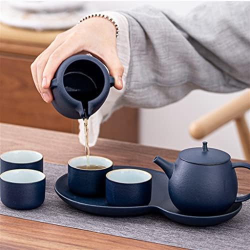 RBHGG Kerámia Recepció, Tea, Sör Japán Stílusú Kung-Fu Tea Set Teáskanna Csésze Készlet