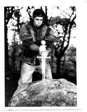 Excalibur Eredeti 8x10 Fotó 1981 Nigel Terry, mint Arthur Karddal, a Kő