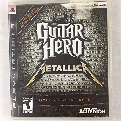 Guitar Hero Metallica - Playstation 3 (Felújított)
