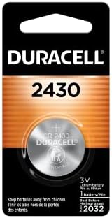 Duracell 2430 3V Lítium Elem, 1 Gróf Csomag, Lítium gombelem Orvosi, Fitness Eszközök, Órák, valamint