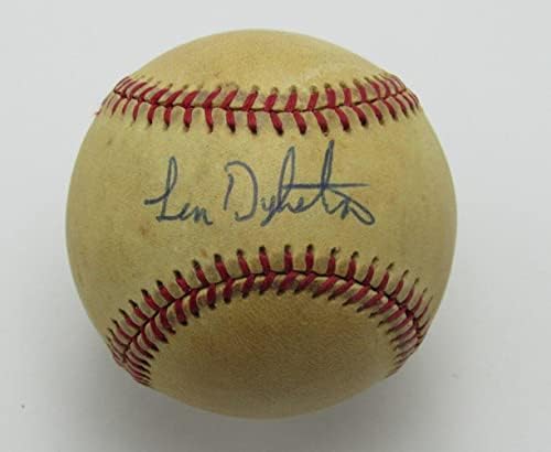 Lenny Dystra Philadelphia Phillies/Mets Dedikált/Aláírt ONL Baseball - Dedikált Baseball