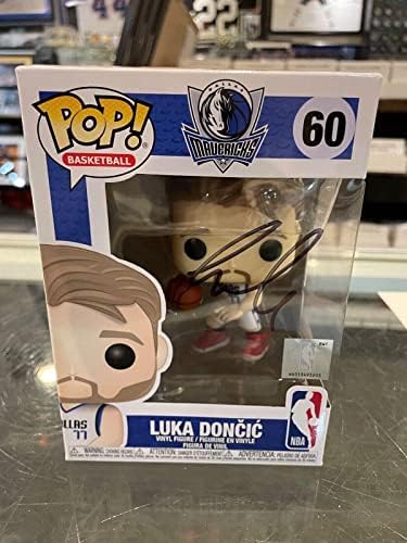 Luka Doncic Dallas Mavericks Aláírt Funko Pop Szövetség Hiteles - Dedikált NBA-Figurák