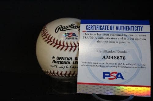 Stan Musial Aláírt Baseball Autogramot Auto PSA/DNS AM48676 - Dedikált Baseball
