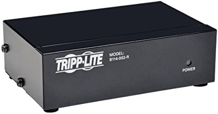 Tripp Lite 2-Port VGA Splitter a jelerősítő Nagy Felbontású Videó, 350MHz, 2048x1536 (HD15 M/2xF)(B114-002-R)