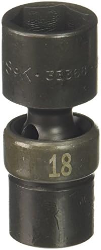 SKT-33368 3/8 - Meghajtó 6 Pont Forgatható Metrikus Hatása Socket 18mm