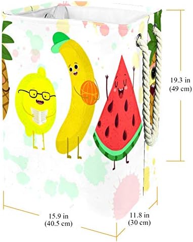 Unicey Fantasztikus Gyümölcs Vízálló Összecsukható Szennyesben Vödör Gyerekeknek Szoba, Hálószoba, Gyerekszoba