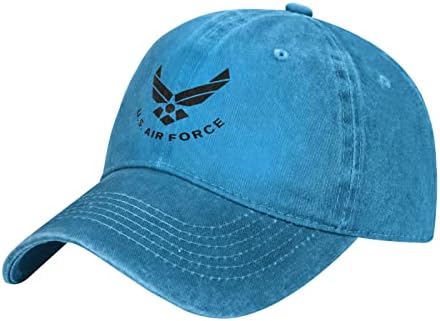 Menglo amerikai légierő USAF Unisex Állítható Cap Trucker Kalapok Apa Baseball Sapka Pamut Cowboy kalap
