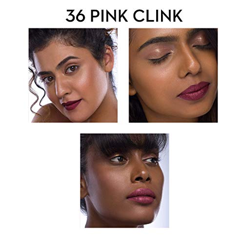 CUKOR Kozmetikai Folt Nem Folyékony Lipstick36 Rózsaszín Kocc (Metál Rózsa Arany), Erősen Pigmentált Folyékony