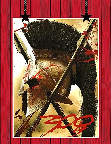 300 Film Spártai Harcos Ősi Fegyverek Fali Dekor Leonidas Király 300 Film Nyomtatás 8.5x11 (keret nélküli)