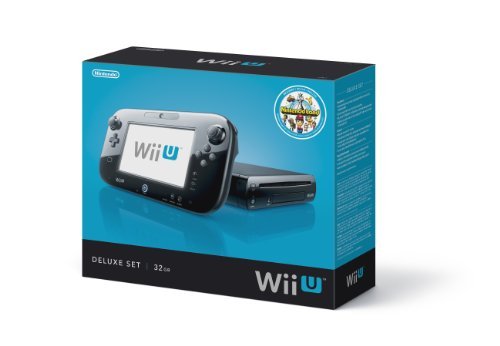 Nintendo Wii U Konzol - 32GB Fekete Szett Deluxe
