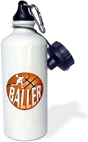 3dRose Kép Szót Baller a Kosárlabda - Víz Palackok (wb_355105_1)