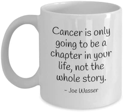 A rák Csak egy Fejezet Bögre | Bögre a Rákos Beteg | Ajándék Rákos Beteg | Ajándék Barátok | Ajándék Család