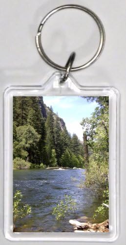 A Yosemite Parkban, Kulcstartó, Ugyanazt a Képet a Két Oldalon a Kulcstartó