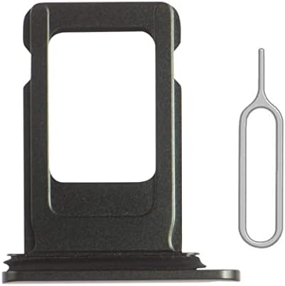 Perzework SIM-Kártya Tálca Jogosultja Nyílás Csere iPhone 11 (Fekete), Vízálló Gumi Gyűrűt, majd Kiadása