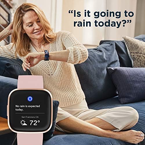 Fitbit Versa 2 Health and Fitness Smartwatch a pulzusszám, a Zene, a Alexa Beépített, Aludni, Úszni Követés,