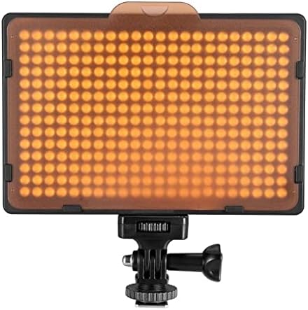 ZCMEB LED-es Fényes 5500K Szabályozható Kamera Videó Fény a Digitális SLR Fényképezőgépek 4400mah Akkumulátor