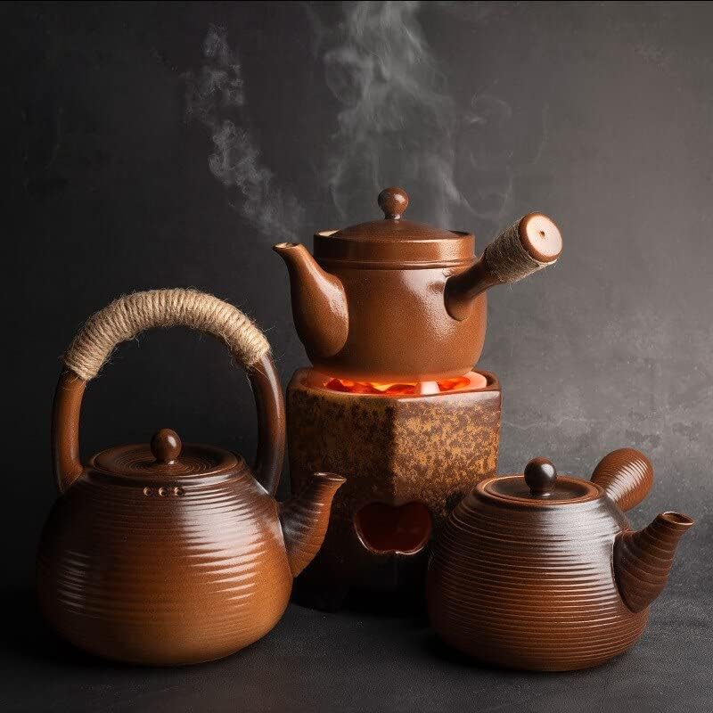 Kemence átalakulás retro meleg tea tűzhely magas hőmérsékletű ellenálló kerámia teáskanna meghatározott