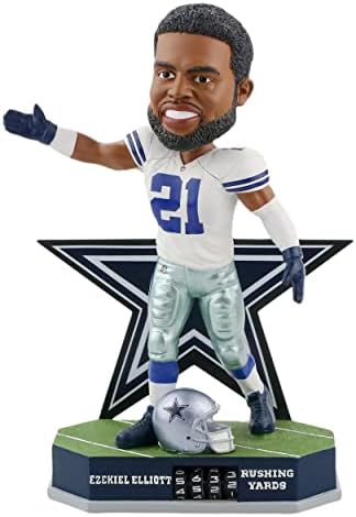 Ezékiel Elliott Dallas Cowboys Fantasy Football futott yardokat Bólogatós NFL