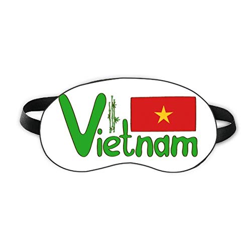 Vietnami Nemzeti Zászló Piros, Zöld Minta Aludni Szem Pajzs Puha Este Kendőt Árnyékba Borító