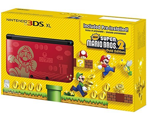 Nintendo 3DS XL New Super Mario Bros 2 Limited Edition