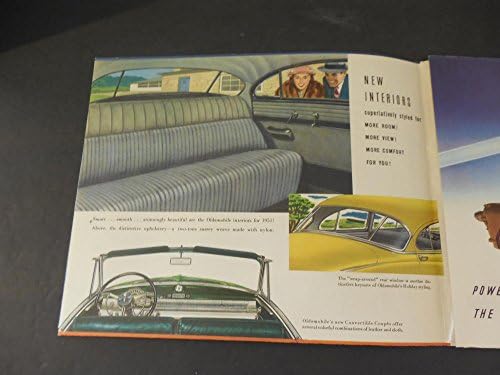 1951-es Oldsmobile Kiadvány Borbély Motorok Cleveland magasban lenni OHIO