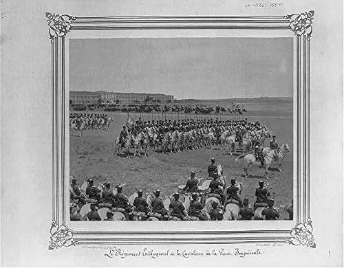 HistoricalFindings Fotó: Ertugrul Lovassági Ezred,Birodalmi Gárda,Isztambul,Törökország,Lándzsás Katonák,c1885